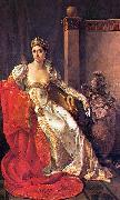 Marie-Guillemine Benoist Portrait of Elisa Bonaparte, Grand Duchess of Tuscany. Spain oil painting artist